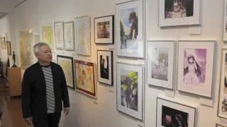 「かわいい」を表現した作品が並ぶパラアート展